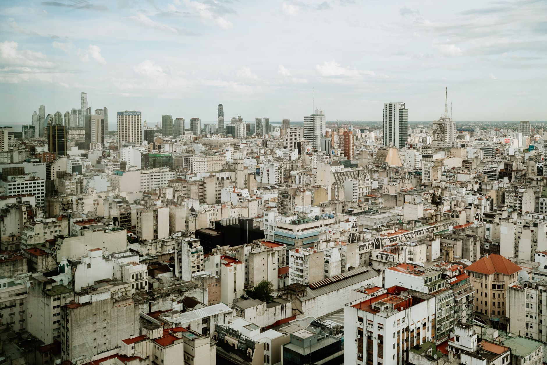 Residential towers in Buenos Aires